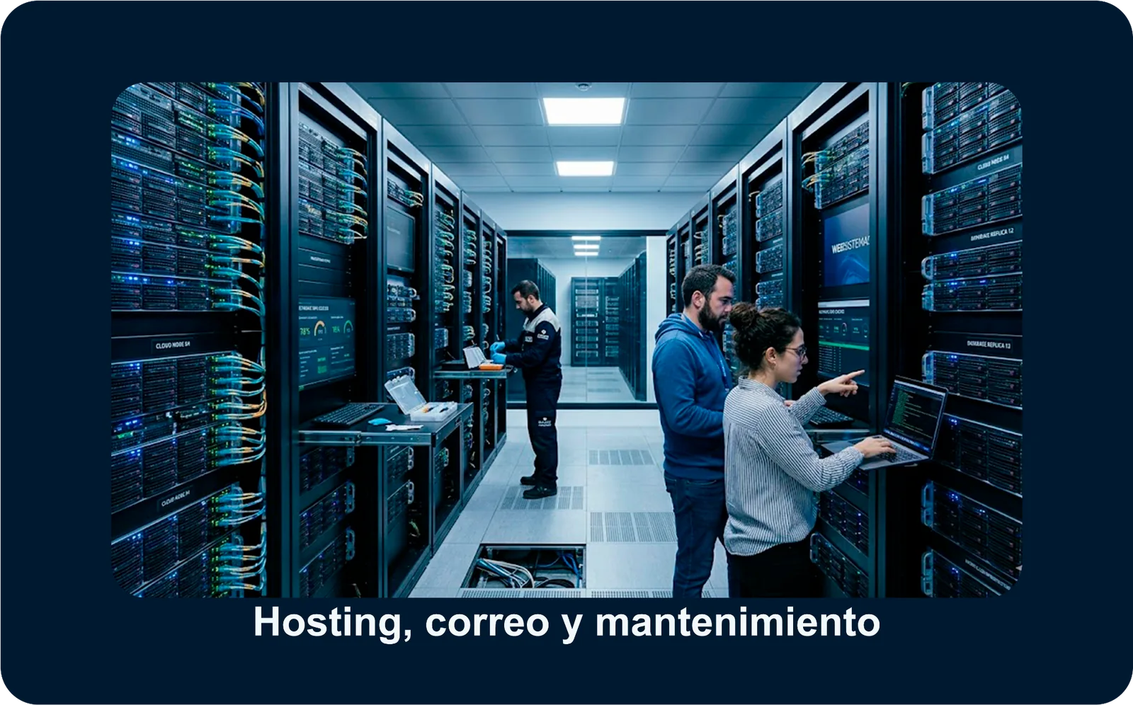 Hosting y correo corporativo Madrid